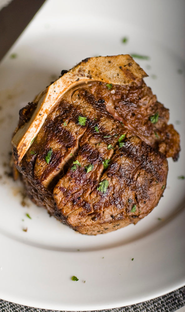 Bone Fillet Bone-In Filet Mignon Family Pack – Six Brothers Beef Company