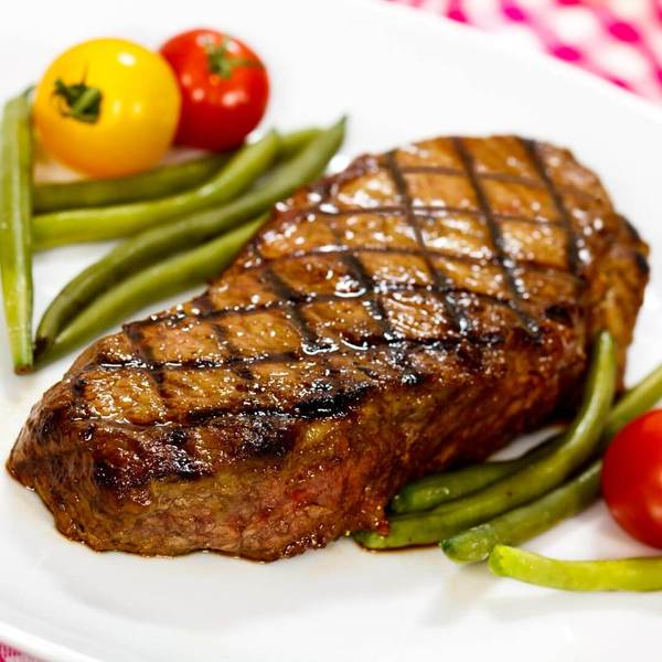 Prime New York Strip Steaks 6 Brothers Beef 